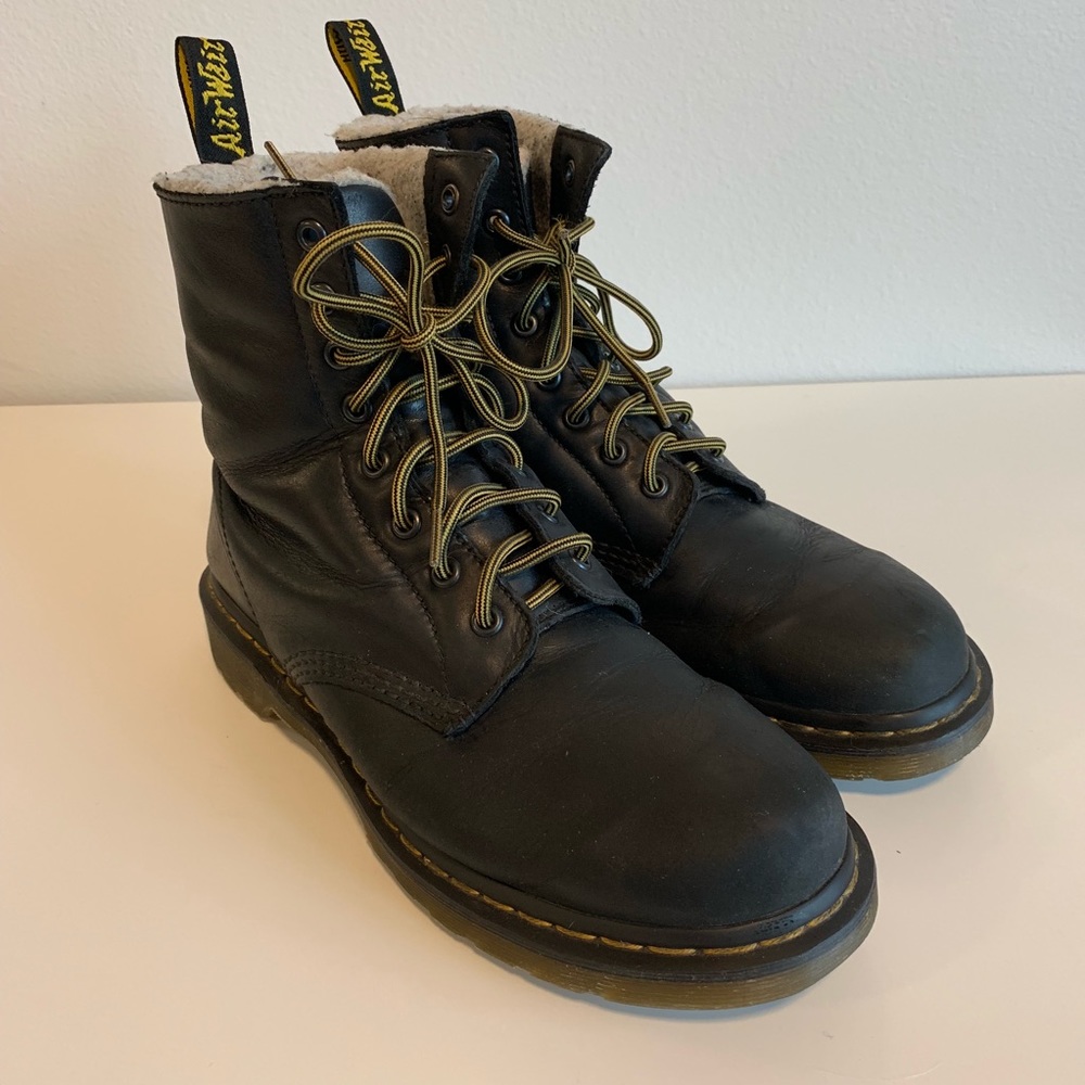 Doc Martens Serena shearling winter boots
